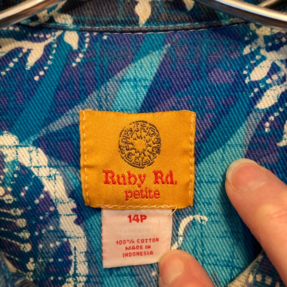 Ruby Road 100% Cotton Shacket - image 3